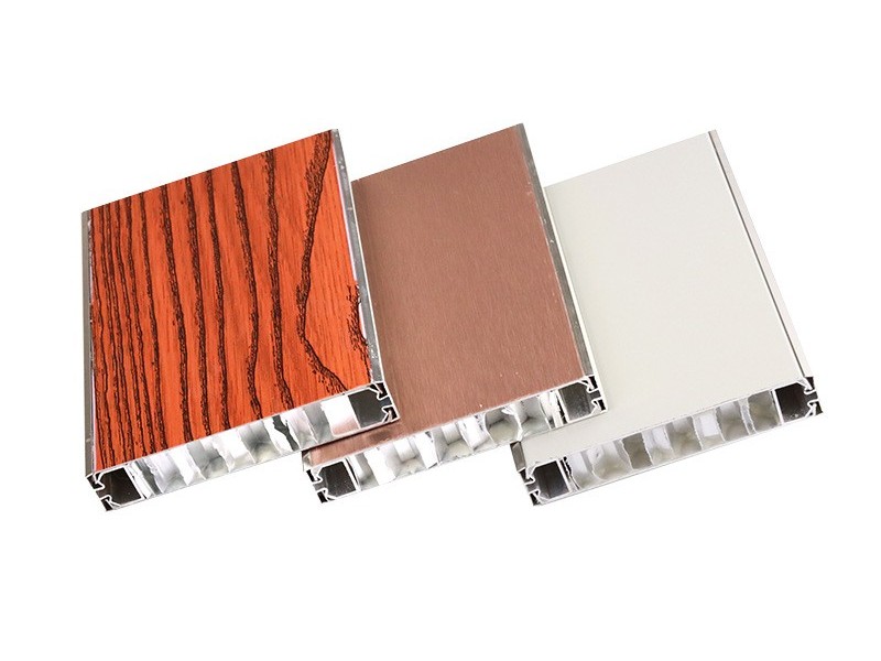 橙色鋁蜂窩板-公共衛生間隔斷